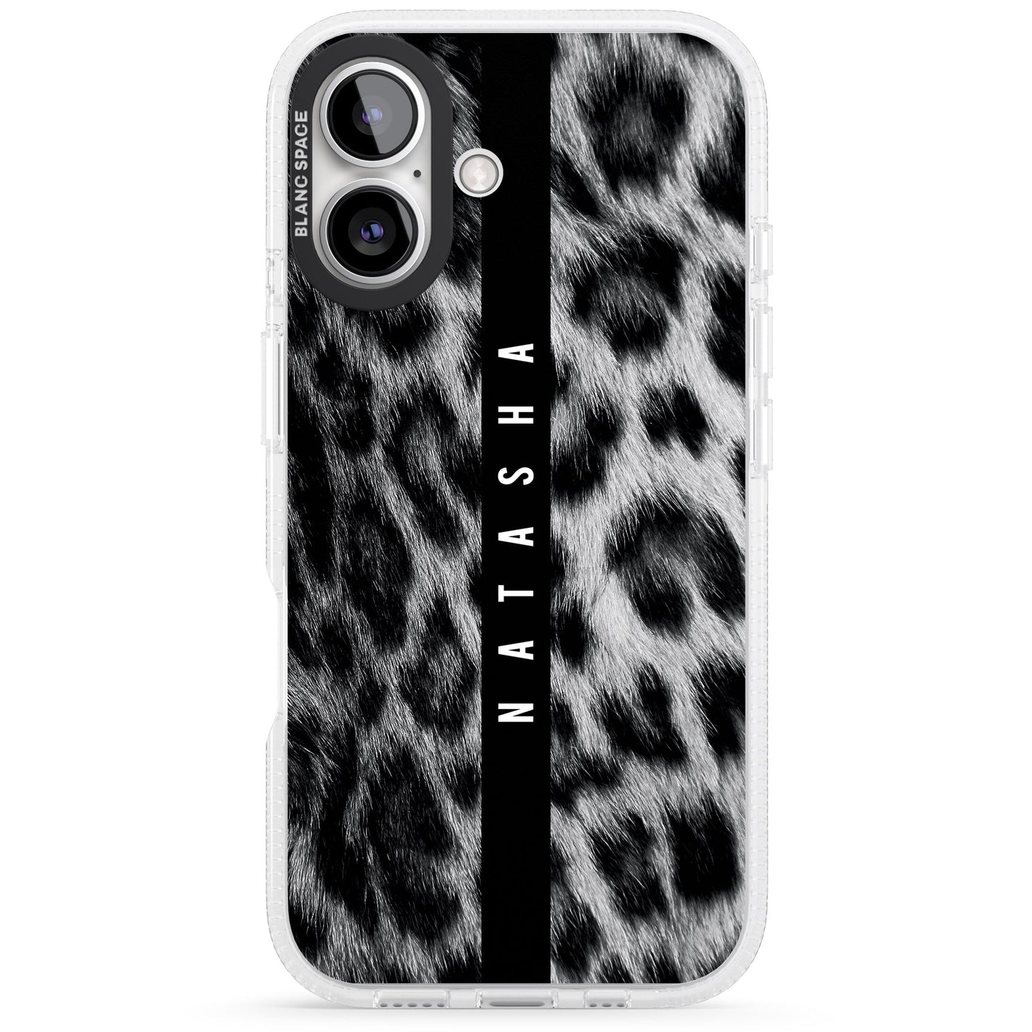 Personalised Snow Leopard Print