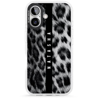 Personalised Snow Leopard Print