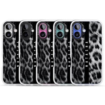 Personalised Snow Leopard Print
