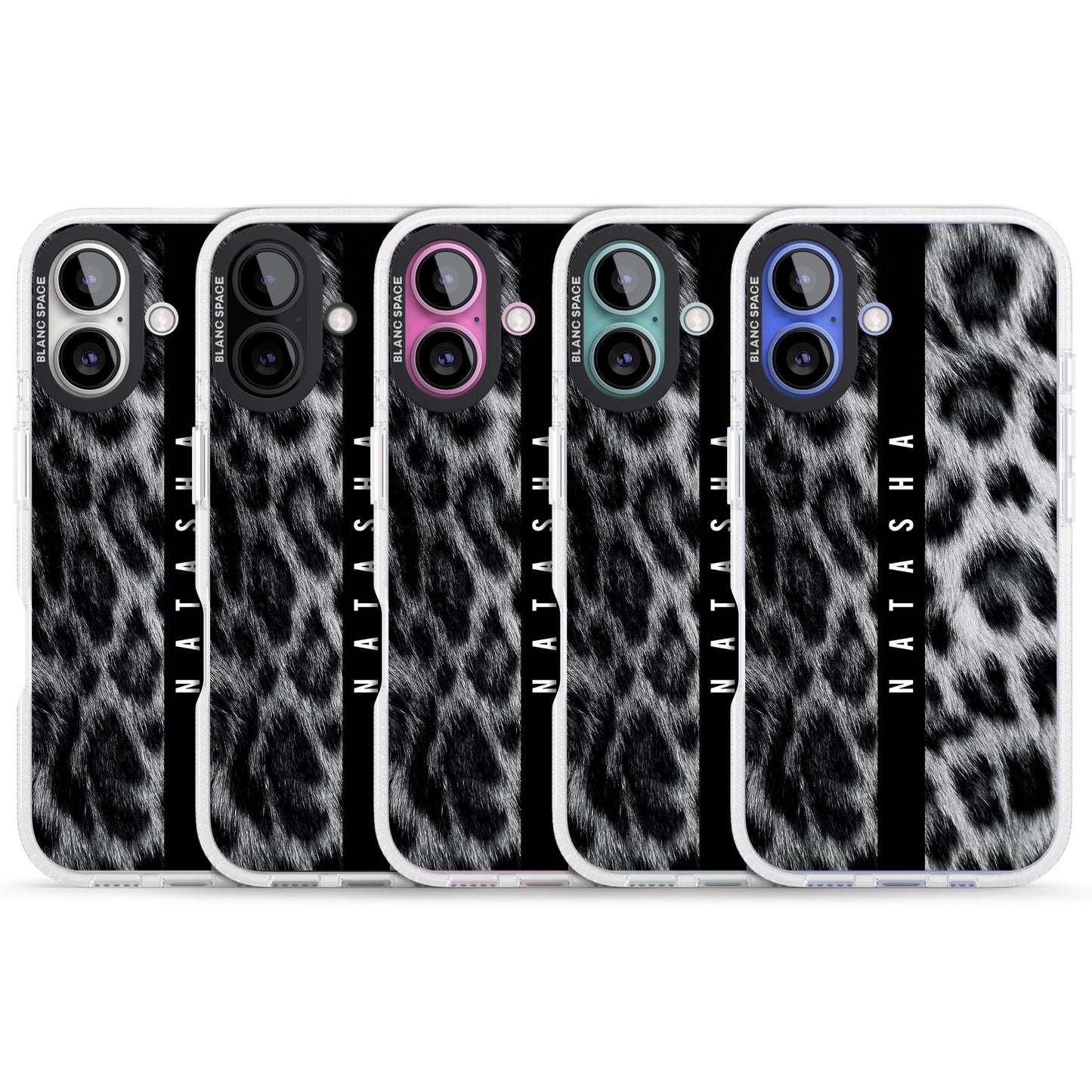 Personalised Snow Leopard Print