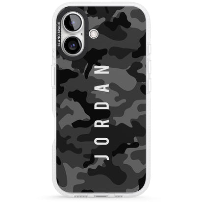 Personalised Black Camouflage Name