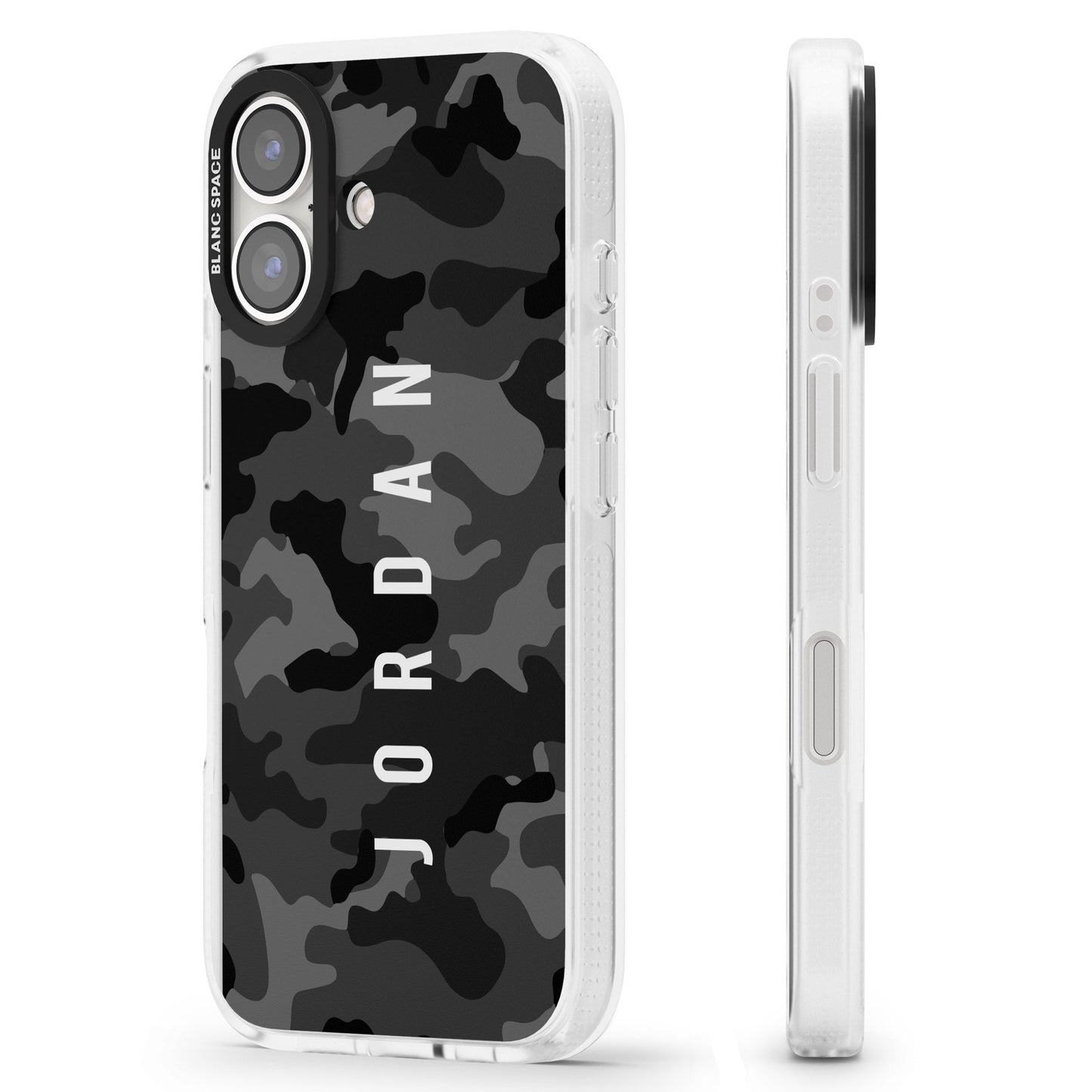 Personalised Black Camouflage Name