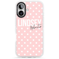 Personalised Pink Polka