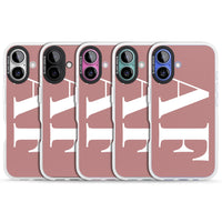 Personalised White & Rose Letters