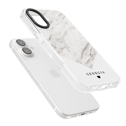 Personalised White Marble