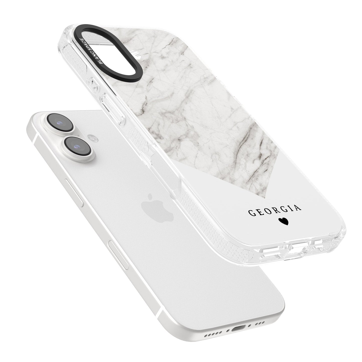 Personalised White Marble