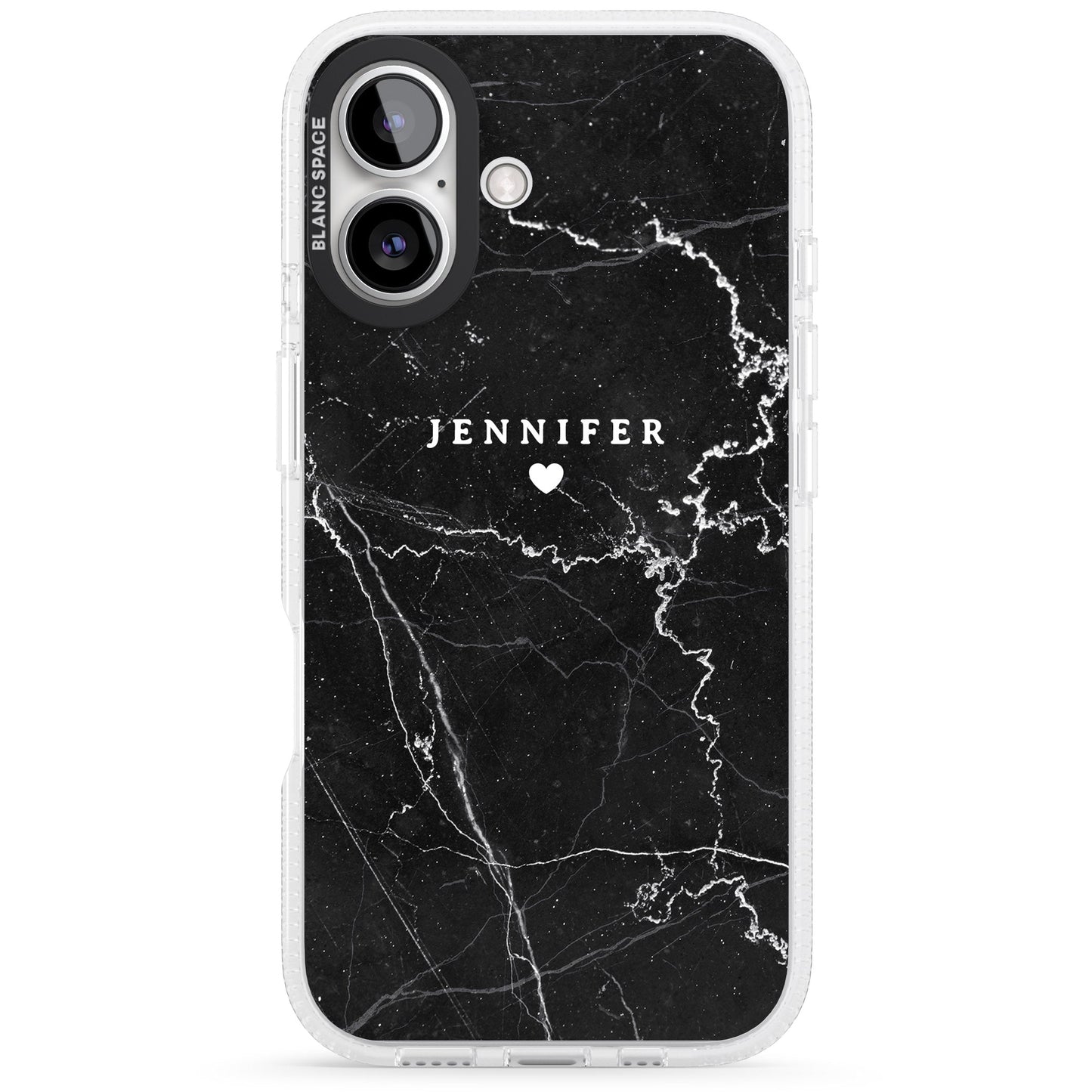 Personalised Black Marble