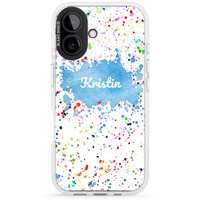 Personalised Rainbow Splatter Name