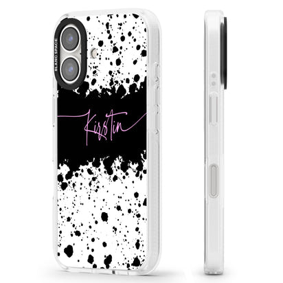 Personalised Bold Paint Splatters