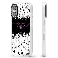 Personalised Bold Paint Splatters