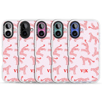 Guépard rouge et rose personnalisé