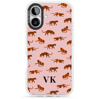 Personalised Pink Safari Tiger Pattern