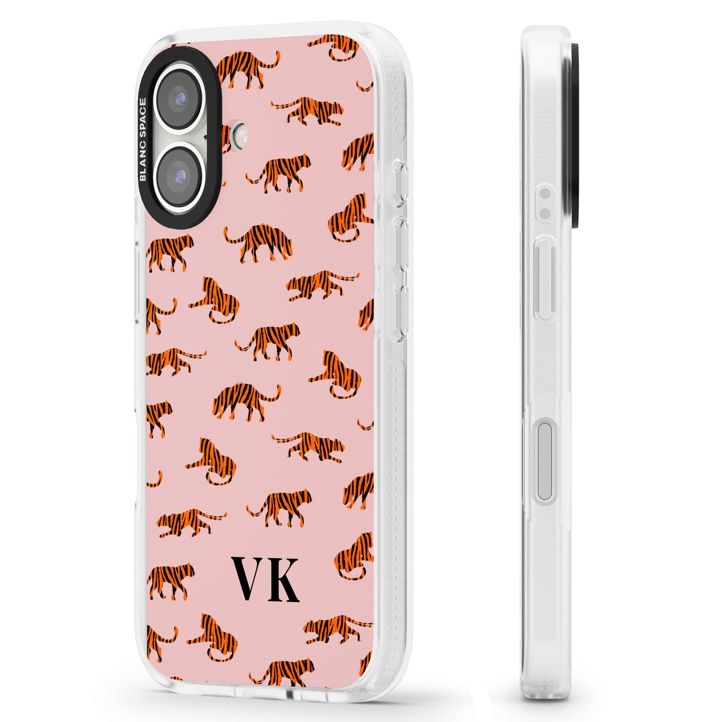 Personalised Pink Safari Tiger Pattern