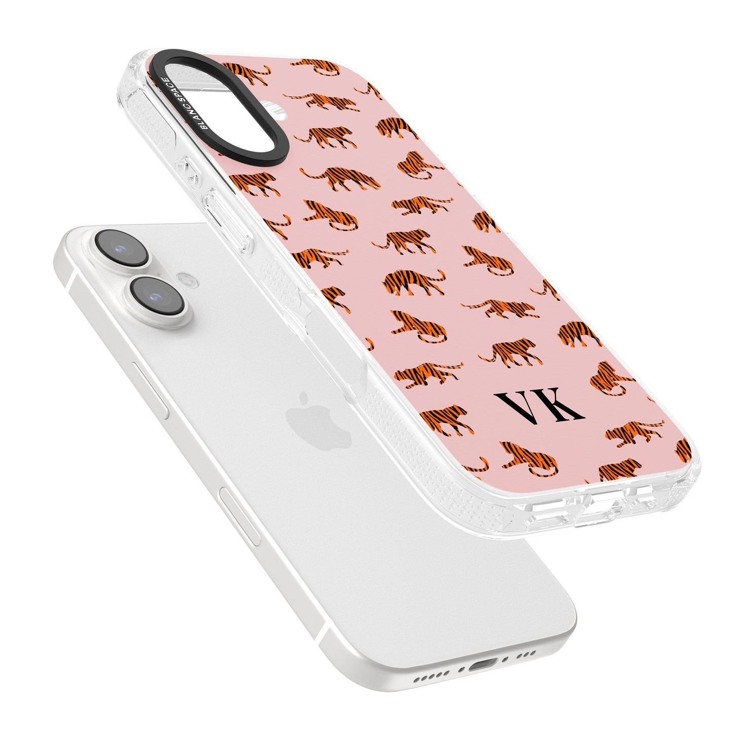 Personalised Pink Safari Tiger Pattern