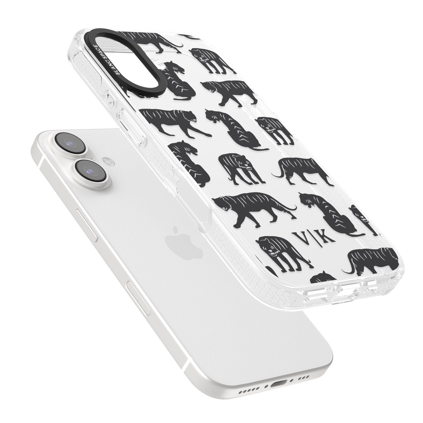 Personalised Tiger Silhouettes