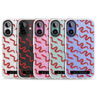 Personalised Red Snake Pattern