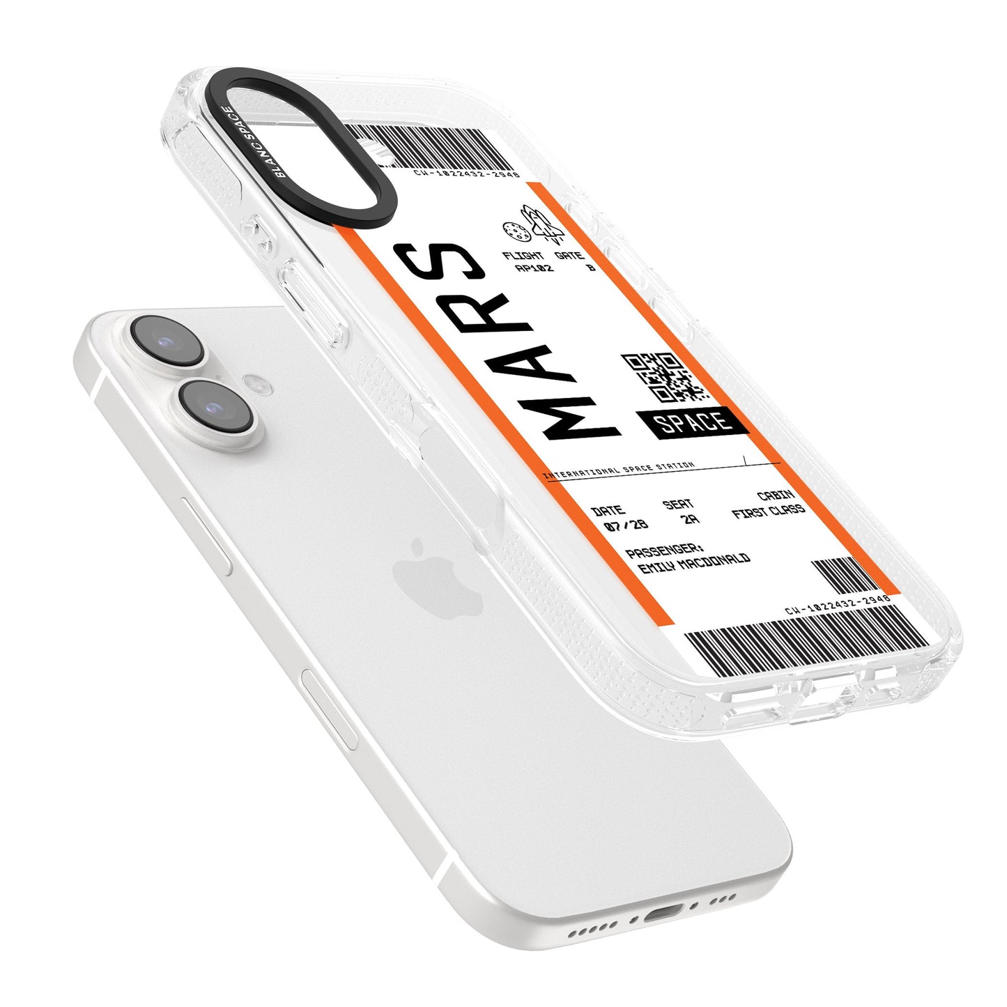 Personalised Mars Travel Ticket