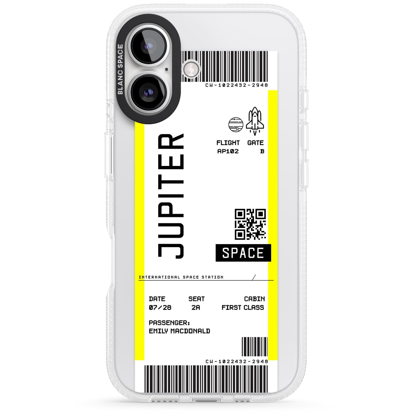 Personalised Jupiter Travel Ticket