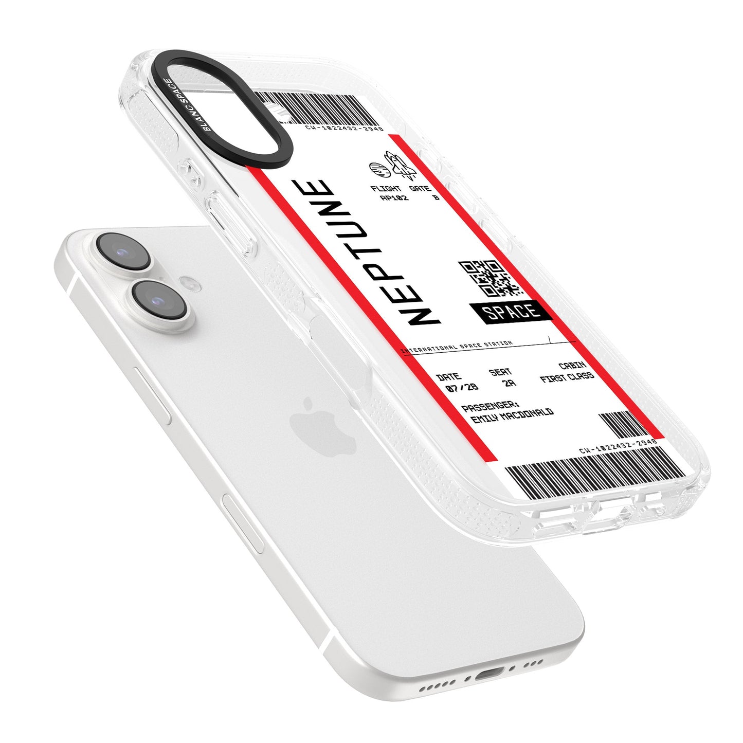 Personalisierte Neptune-Reisekarte