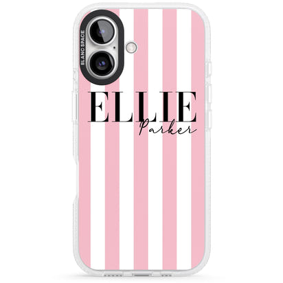 Personalised Pink Stripes