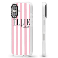 Personalised Pink Stripes