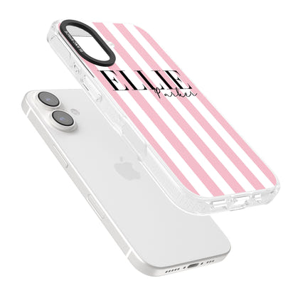 Personalised Pink Stripes