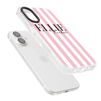 Personalised Pink Stripes