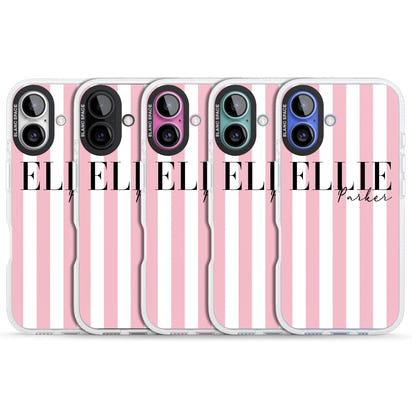 Personalised Pink Stripes