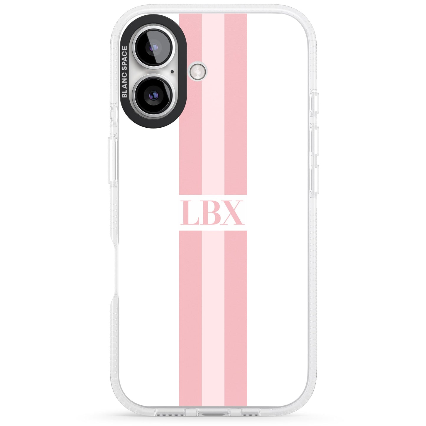 Personalised Minimal Pink Stripe