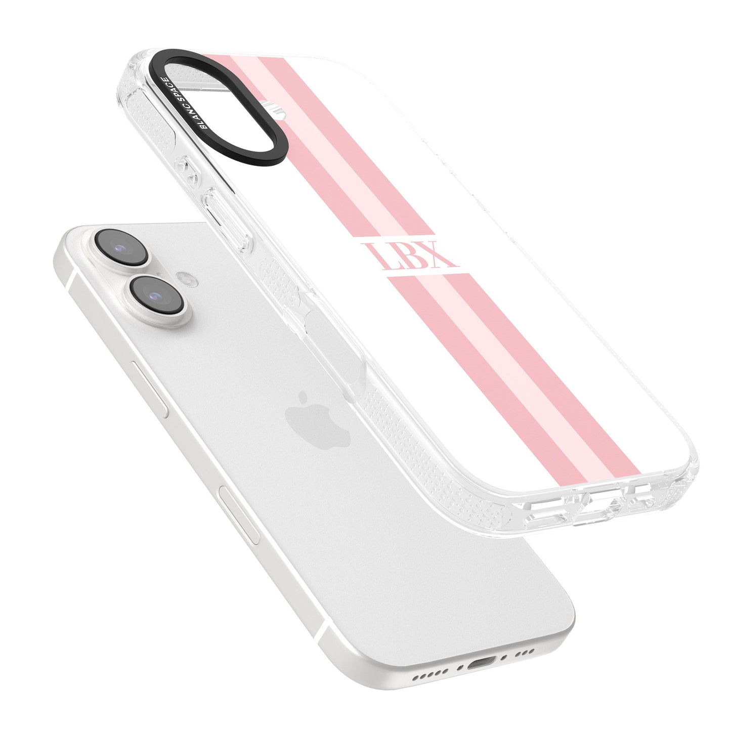 Personalised Minimal Pink Stripe