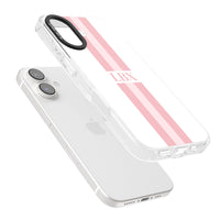 Personalised Minimal Pink Stripe