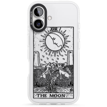 Personalised The Moon Tarot Card (Clear)