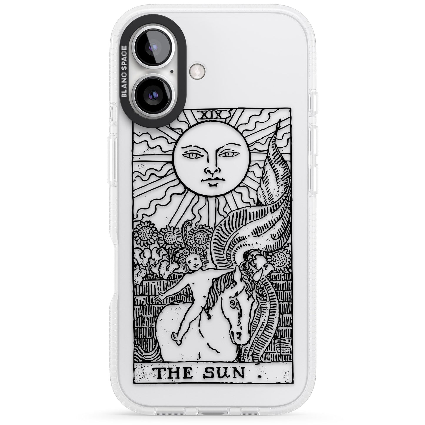 Personalised The Sun Tarot Card (Clear)