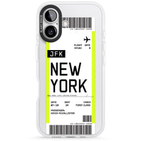 Personalised New York Boarding Pass