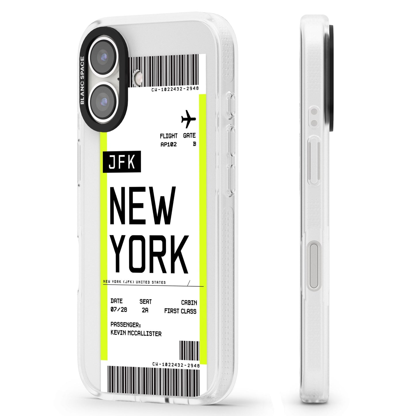 Personalised New York Boarding Pass