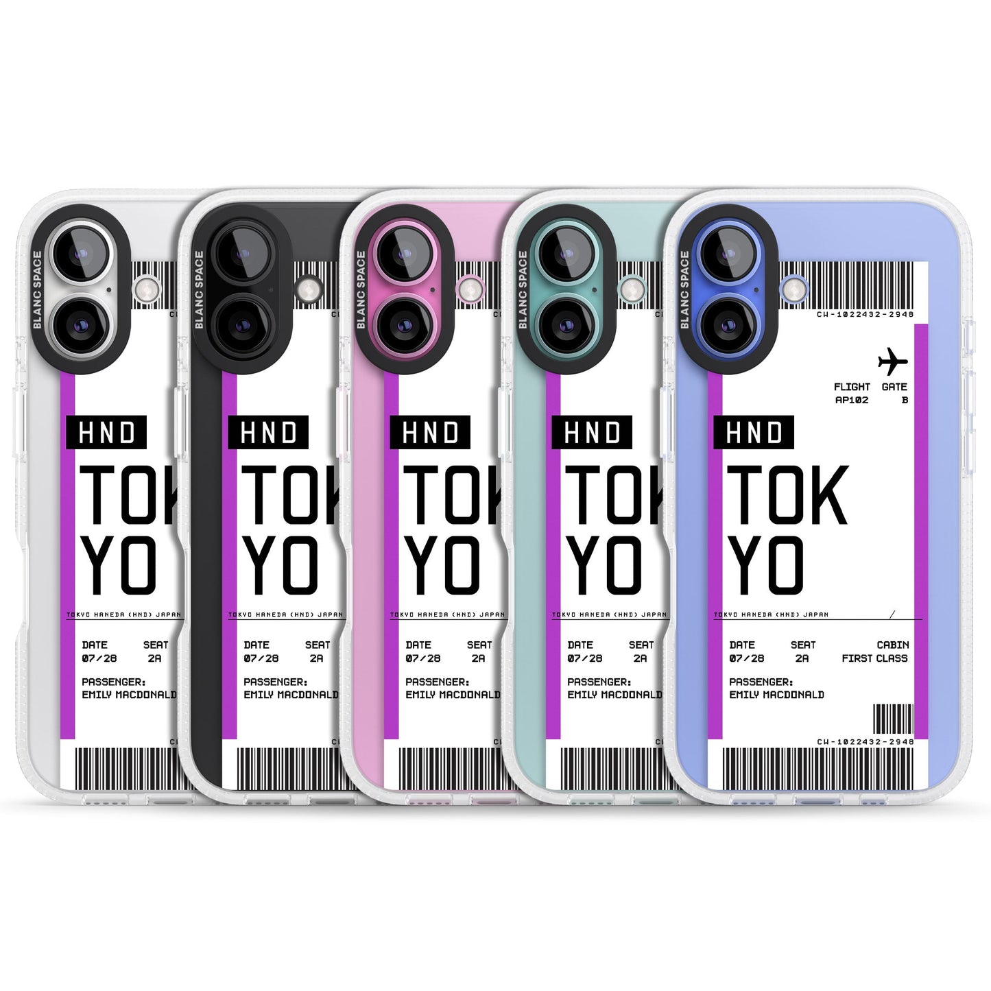 Personalised Tokyo Boarding Pass