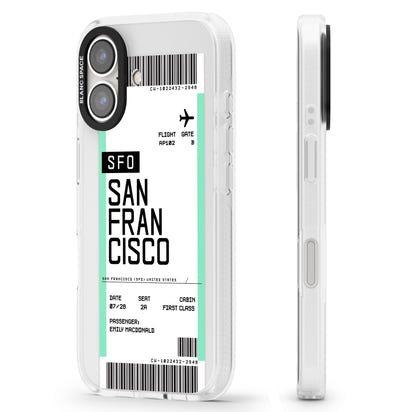 Personalised San Francisco Boarding Pass