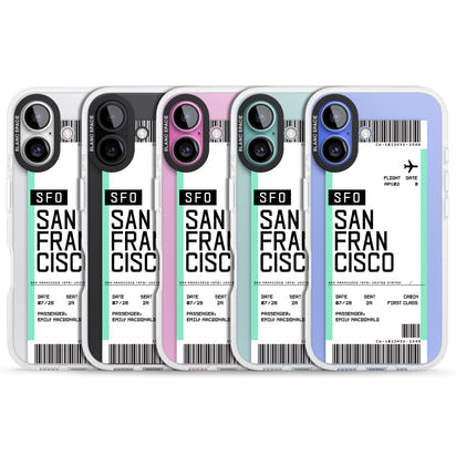 Personalised San Francisco Boarding Pass