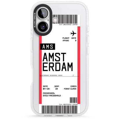 Personalised Amsterdam Boarding Pass