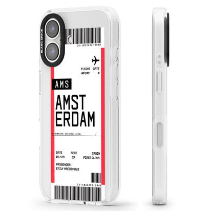Personalised Amsterdam Boarding Pass