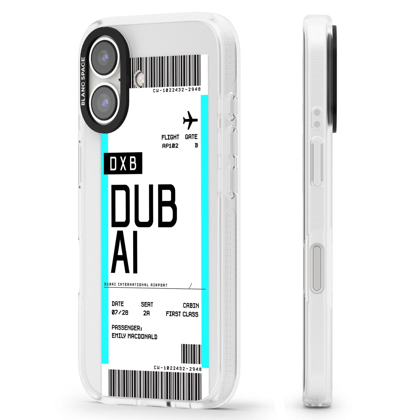Personalised Dubai Boarding Pass