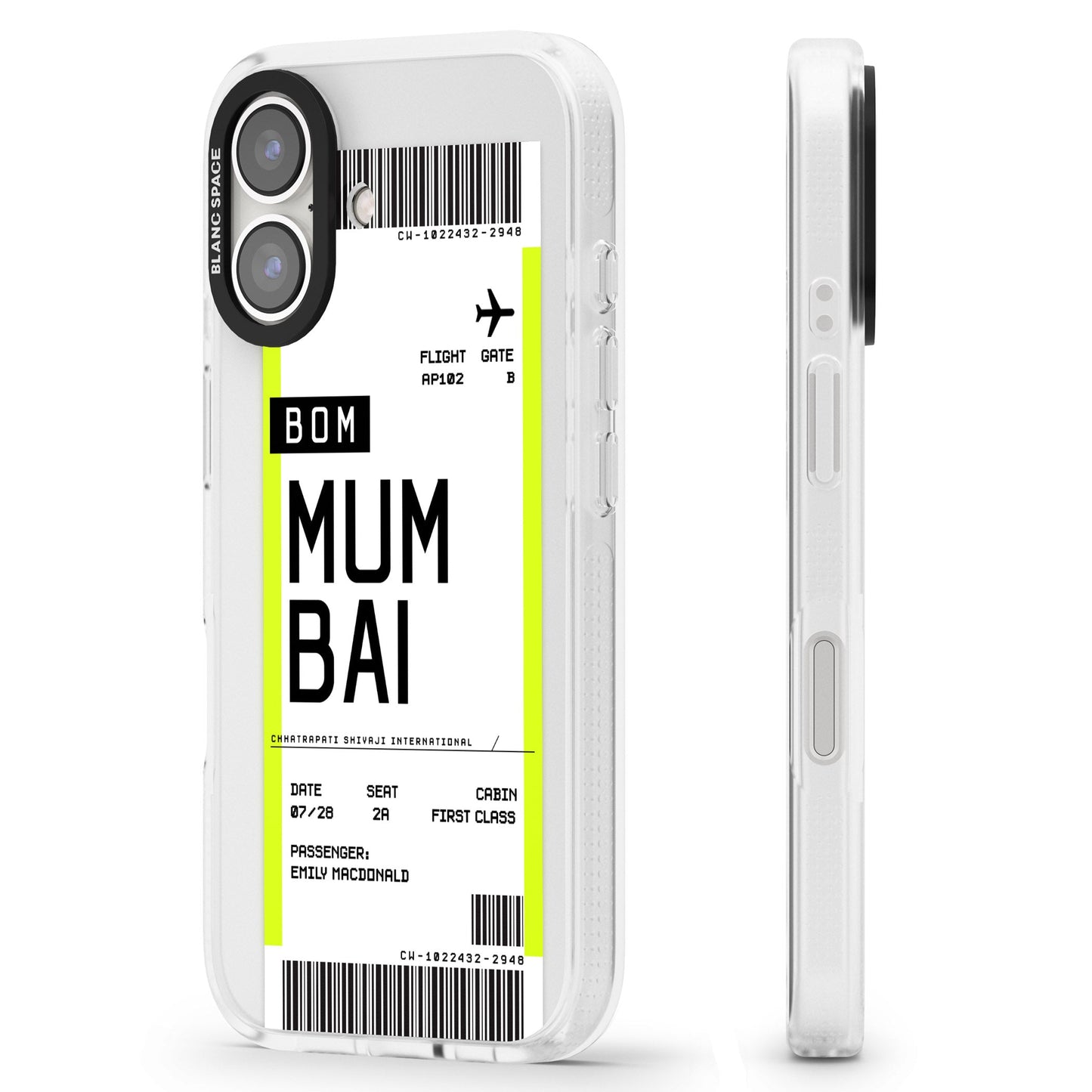 Personalised Mumbai Boarding Pass