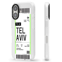 Personalisierte Bordkarte für Tel Aviv