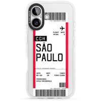 Personalisierte Bordkarte für São Paulo