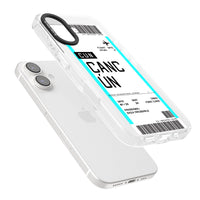 Personalised Cancún Boarding Pass