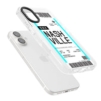 Carte d'embarquement personnalisée pour Nashville