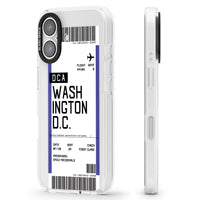Personalised Washington D.C. Boarding Pass