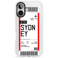 Personalised Sydney Boarding Pass