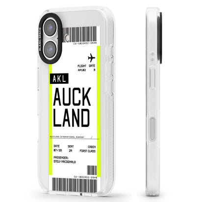 Personalised Auckland Boarding Pass