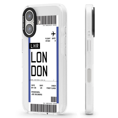 Personalised London Boarding Pass